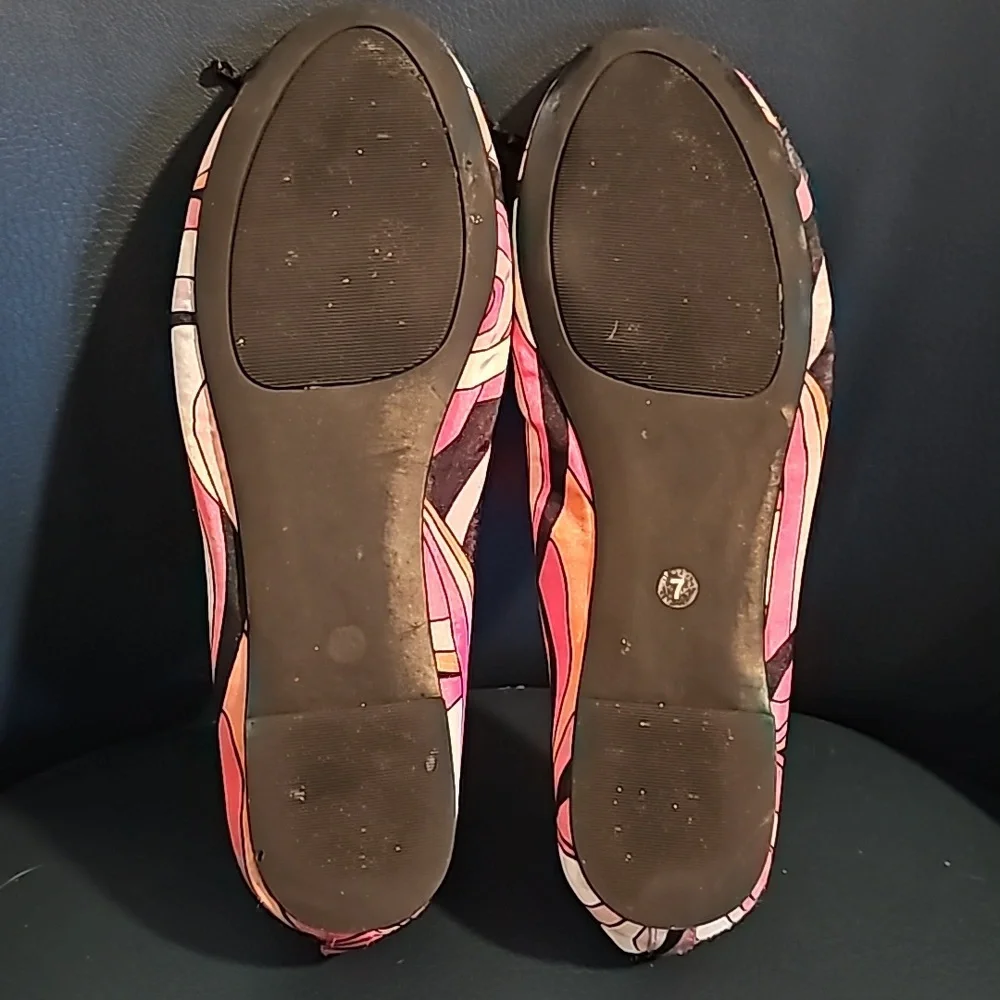 CHICOS ballet flats Groovy Silky sz 7 - Picture 6 of 6